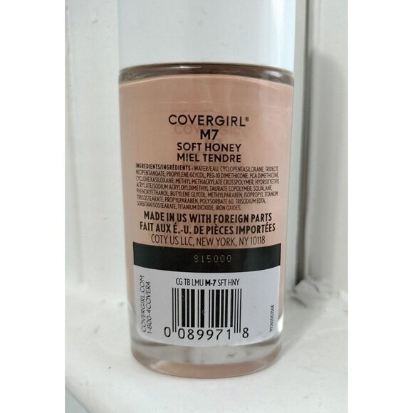 Covergirl TruBlend Hydrating Liquid Foundation M7 Soft Honey Tru Blend Makeup x1 - Picture 7 of 10